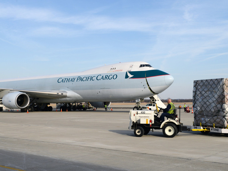 香港國泰航空(CX)和港龍航空(KA)2016年2月貨運量跌幅超過(guò)10%