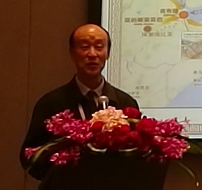 香港物流商會(huì )鐘鴻興主席于啟動(dòng)儀式表示